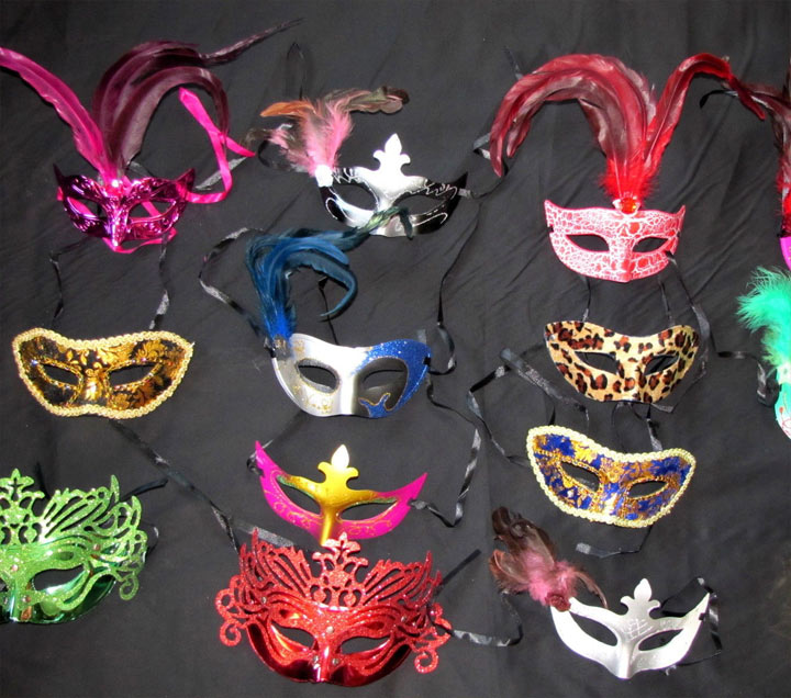 Карнавальные маски на Новый Год 2020