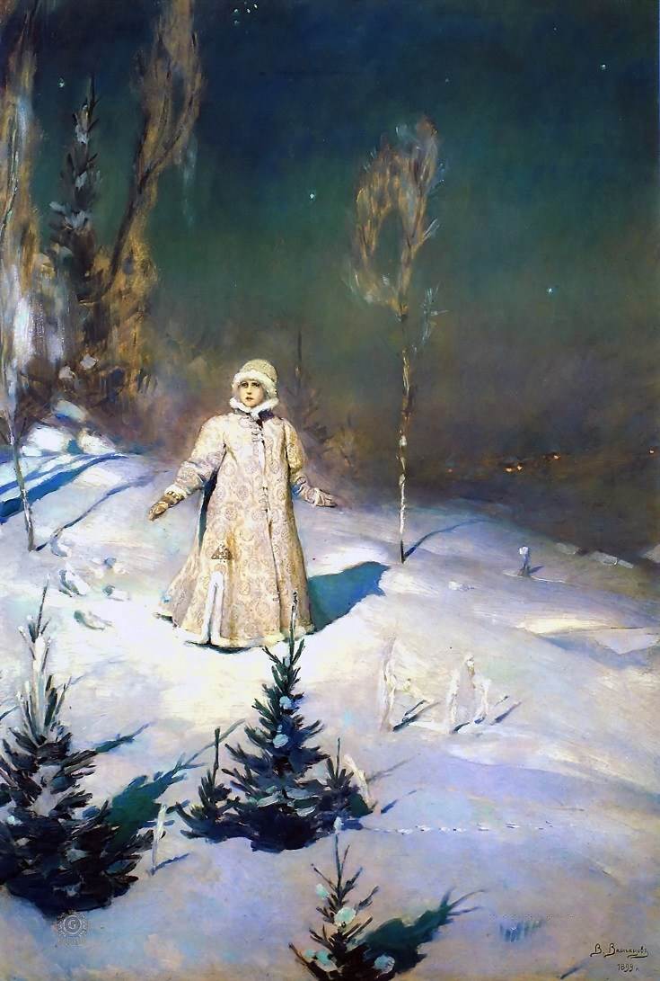 Снегурочка картина Васнецова