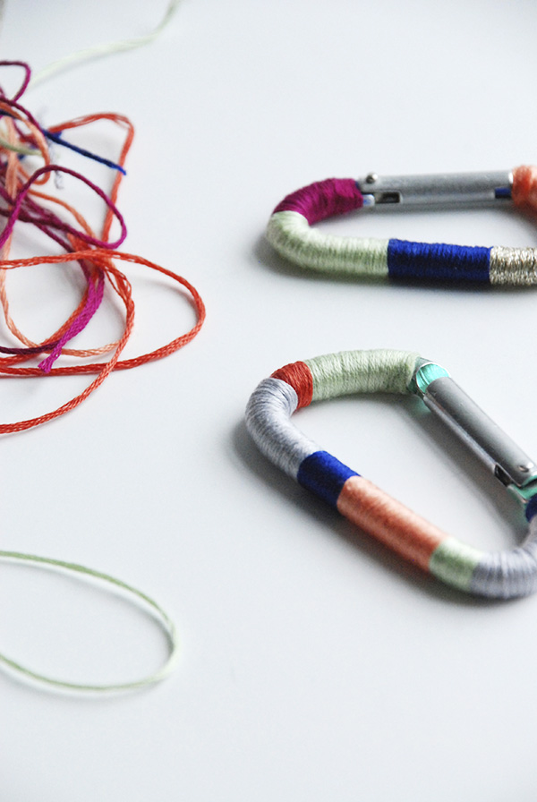 diy colorful carabiner