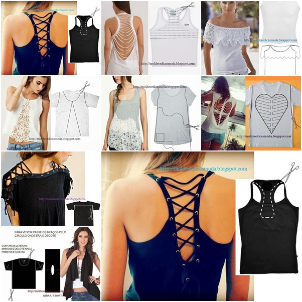 11wonderful Ideas to Refashion shirt into Chic Top F