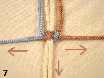 Узлы и узоры  макраме: техника  плетения, фото № 20