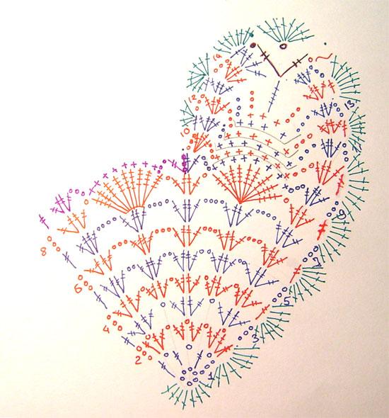 Вязанная любовь: множество идей для создания сердечек, фото № 54