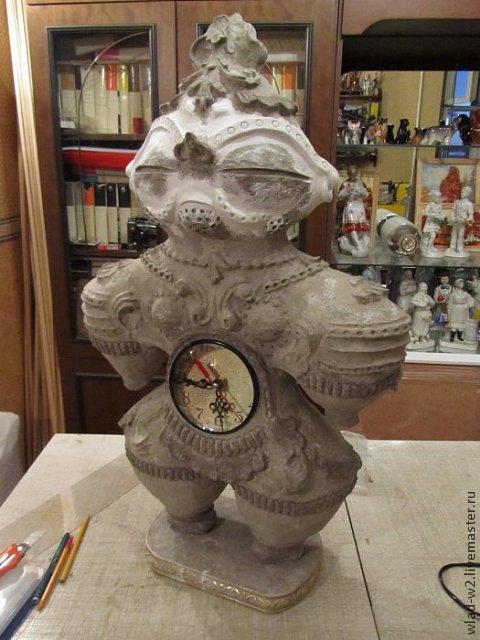 Скульптура Догу из папье-маше., фото № 14