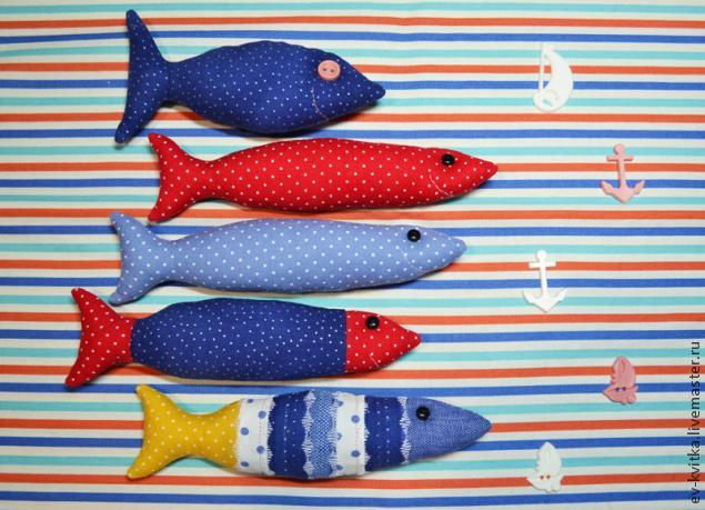 Мастер-класс: Текстильные рыбки, фото № 33
