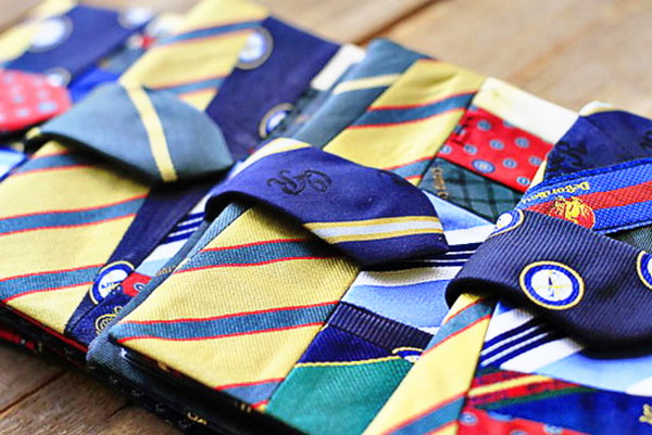 33 хорошие идеи нецелевого использования галстуков, фото № 14