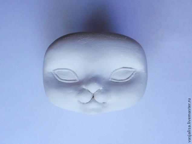 Создание сувенирной куклы-кошечки: лепка мордочки и лапок, фото № 35