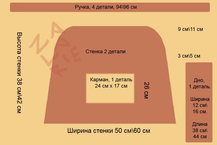 Сумка-трансформер со складывающимся верхом – в 30 шагов, фото № 2