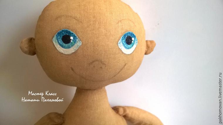 Учимся оживлять текстильную куклу: роспись лица, фото № 40