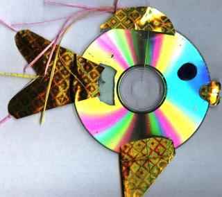Альтернативная утилизация. CD-диски, фото № 8