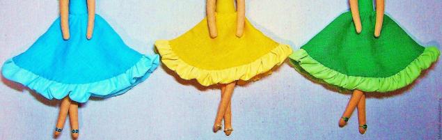 Юбка для куклы: одна выкройка — десять юбок!, фото № 19