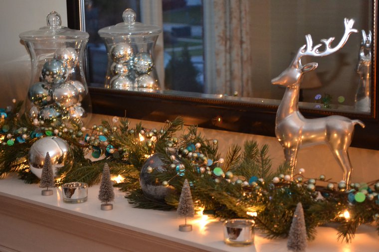 Благородные рождественские олени: 25 идей новогоднего декора, фото № 12
