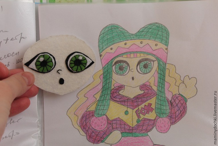 Шьем авторскую игровую куклу для детей из фетра, фото № 9
