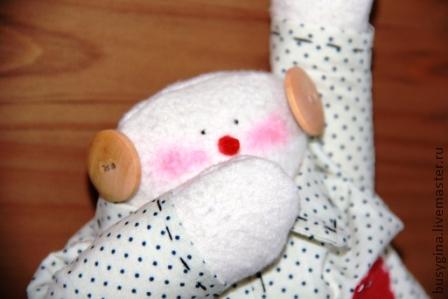 Шьем пижамного снеговика-тильду., фото № 26