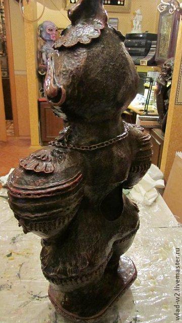 Скульптура Догу из папье-маше., фото № 20