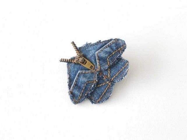 Украшения и разные штучки из джинсовой ткани, фото № 9