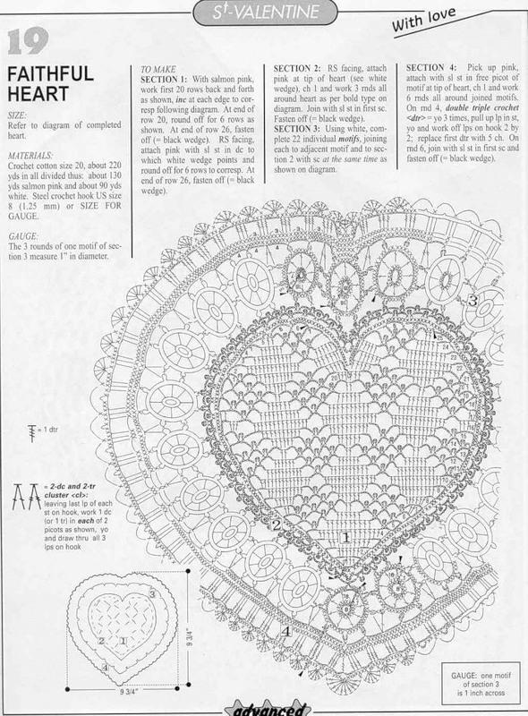 Вязанная любовь: множество идей для создания сердечек, фото № 31
