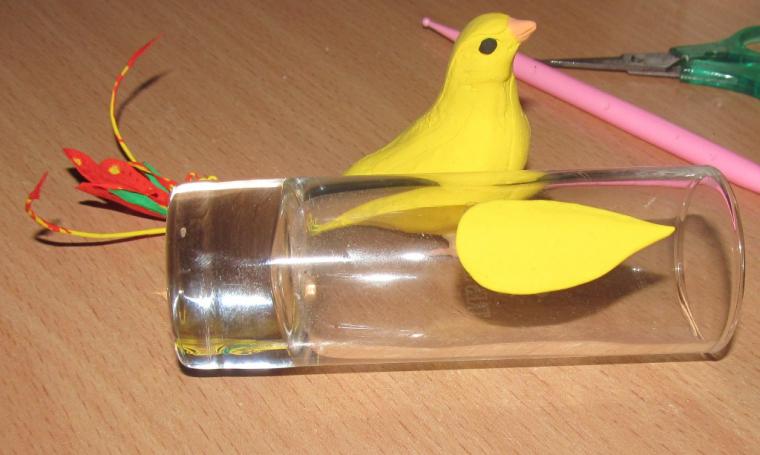 Делаем очаровательных райских птичек из бархатного пластика, фото № 31