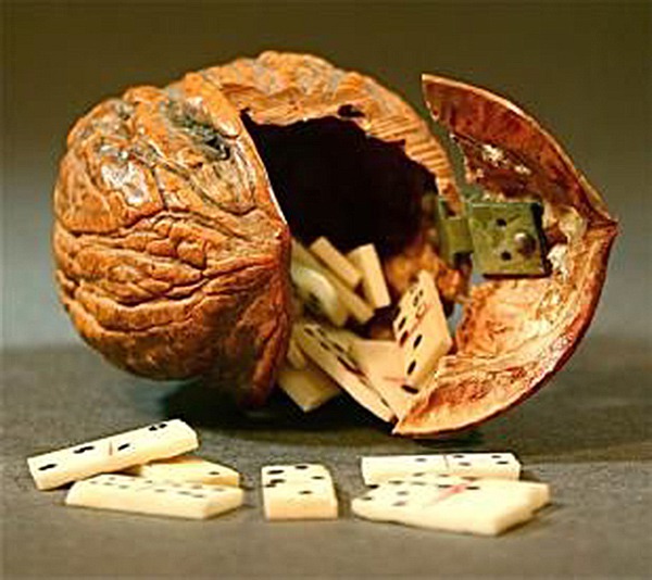 Щёлкаем орешки: скорлупа грецкого ореха как материал для вашего творчества, фото № 2