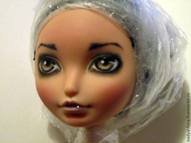 OOAK: перерисовка лица куклы, фото № 23