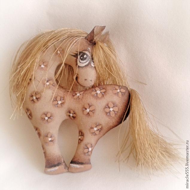 Текстильная лошадка - символ 2014 года, фото № 19