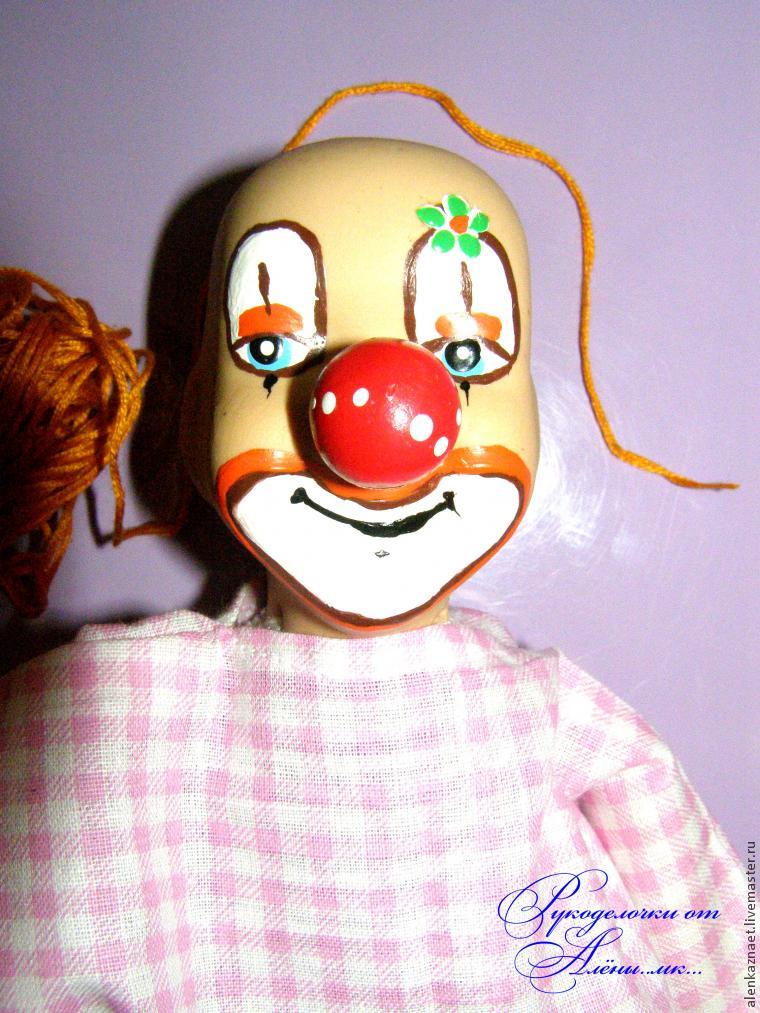 Мастер-класс: лавандовый клоун Клеточка, фото № 28