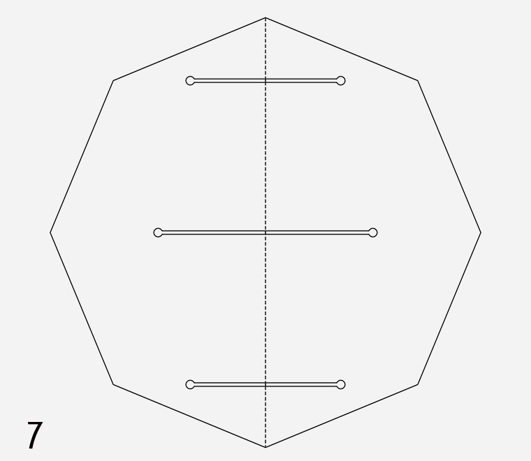 Геометрия декора: идеи и схемы для создания интерьерных украшений из бумаги, фото № 35