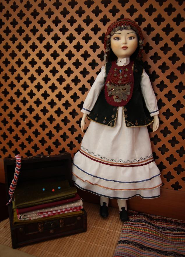 Кукла в национальном Башкирском костюме, фото № 2
