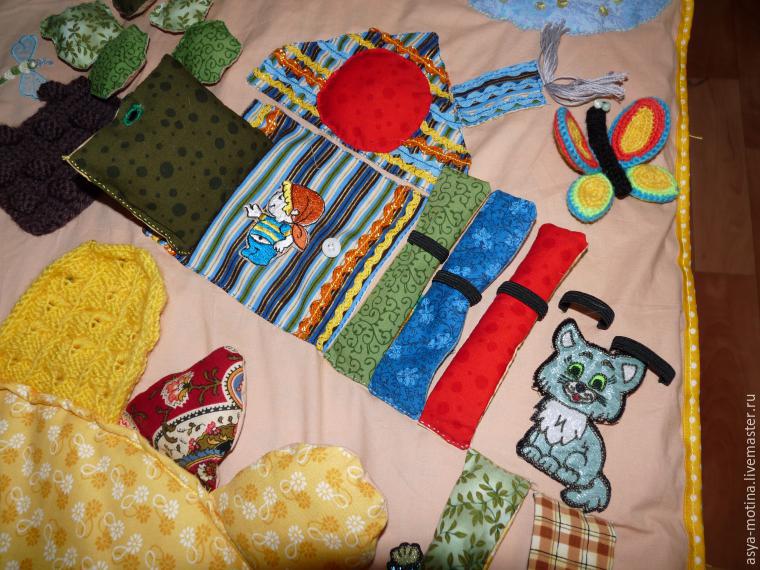 «Глаза боятся — руки делают», или Шьём развивающее одеяло для малыша, фото № 23