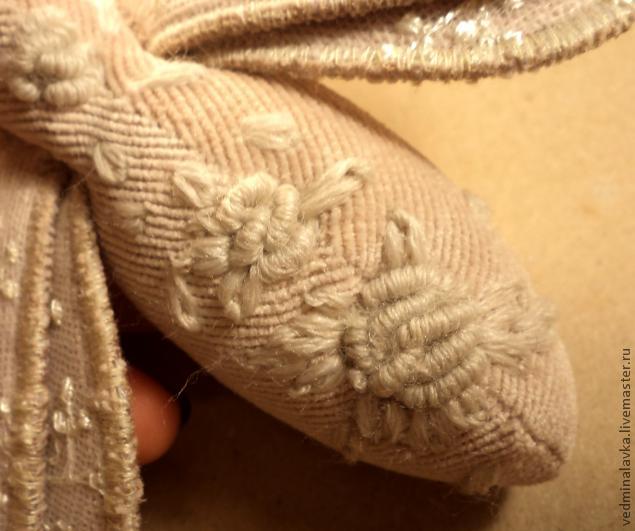 Текстильная брошь-мотылек, фото № 18