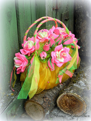 Сладкая сумочка для девочки (букет из конфет), фото № 7