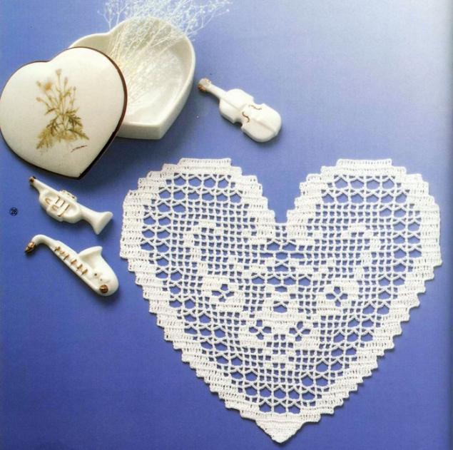 Вязанная любовь: множество идей для создания сердечек, фото № 80