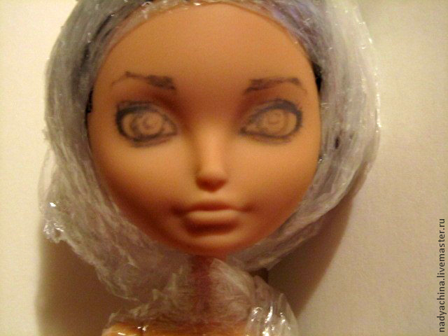 OOAK: перерисовка лица куклы, фото № 4