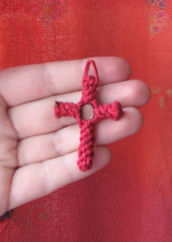 Плетем афонский крестик из сутажа, фото № 11