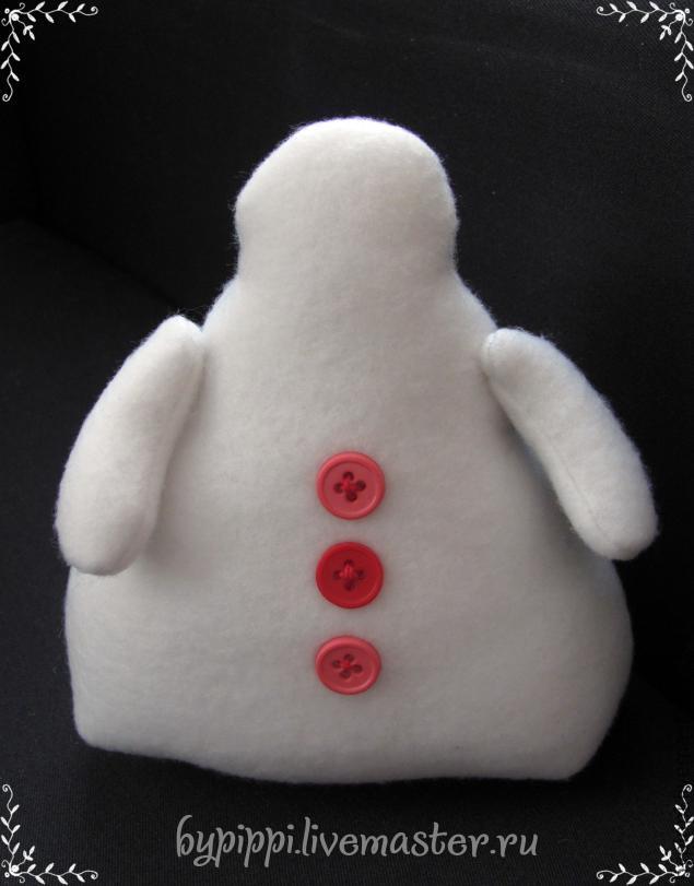 Тильда-снеговик своими руками: мастер-класс, фото № 13