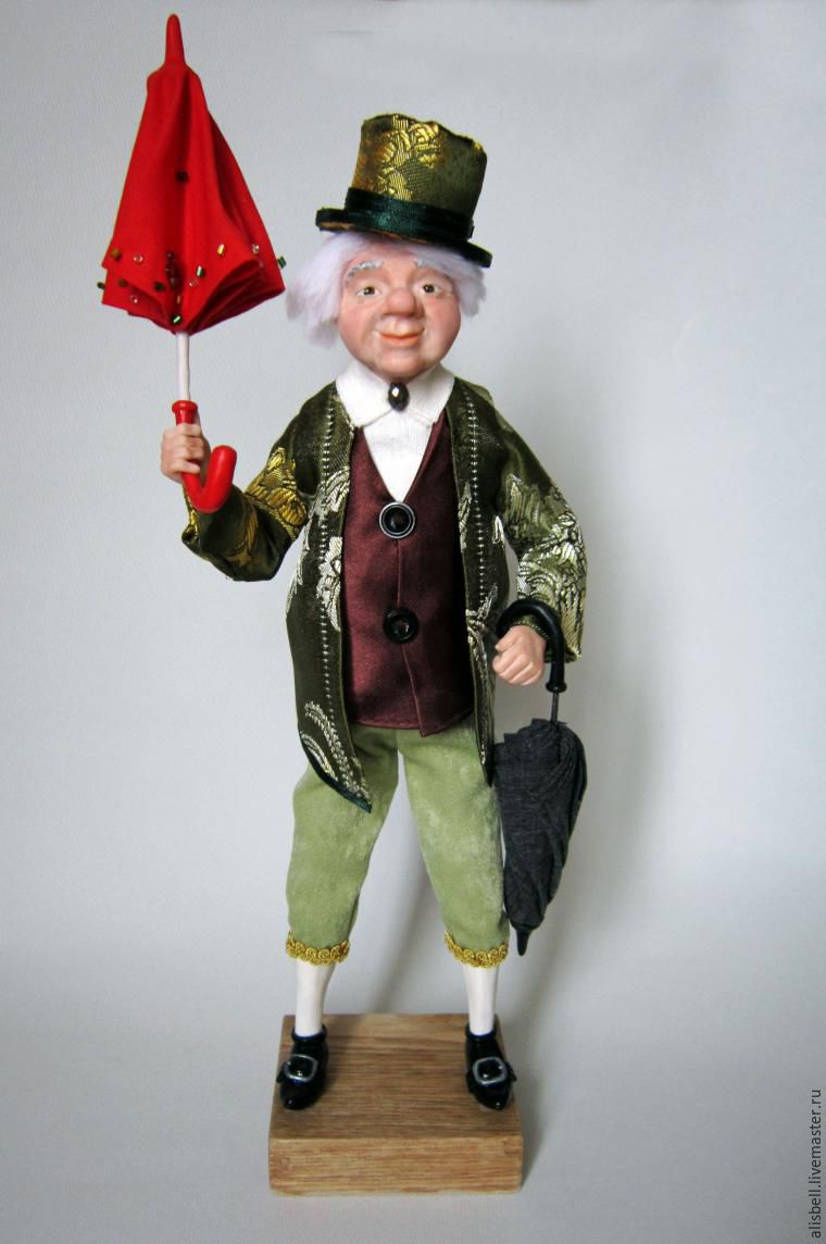 Симпатичный зонтик для куклы своими руками, фото № 18