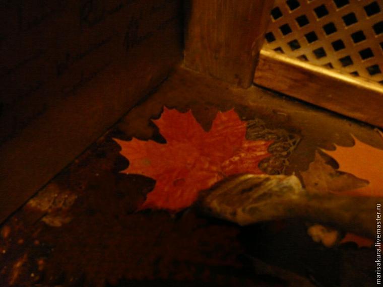 Осень не только за окном: создаем листопад на полу, фото № 5