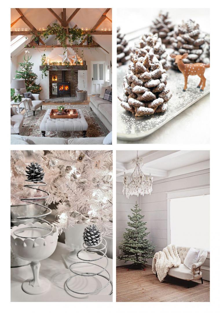 Белое Рождество: 50 сказочных идей для праздничного декора, фото № 12
