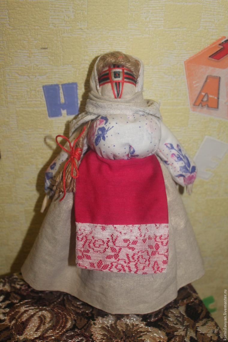 Делаем куклу-мотанку Берегиню, фото № 16