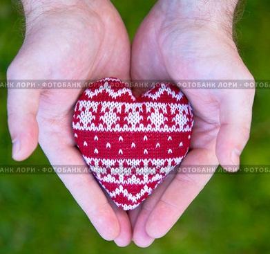 Вязанная любовь: множество идей для создания сердечек, фото № 91