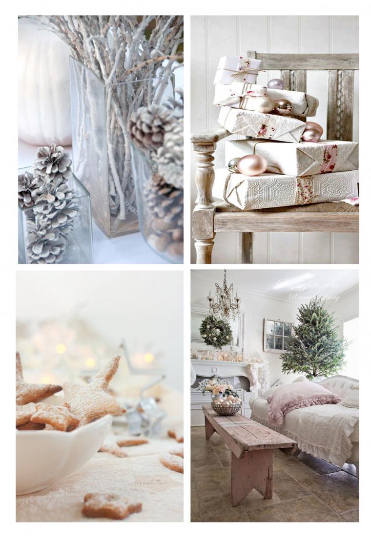 Белое Рождество: 50 сказочных идей для праздничного декора, фото № 2