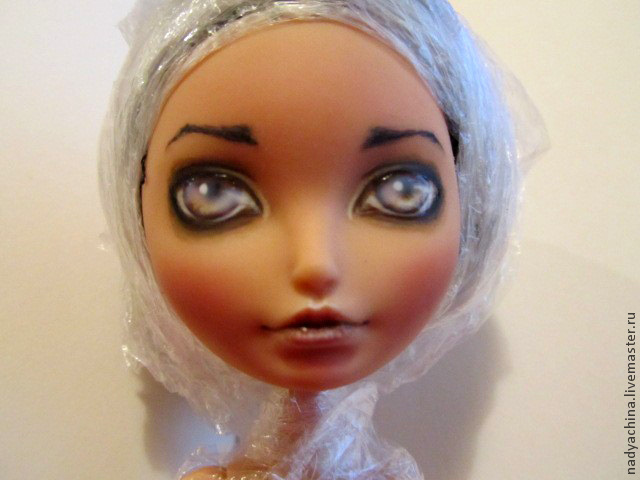OOAK: перерисовка лица куклы, фото № 19