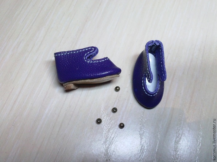 Как сделать маленькую обувь для кукол, фото № 29