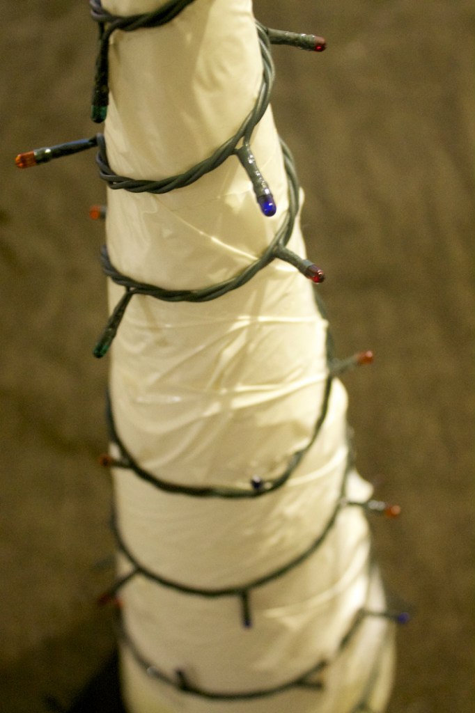Мастер-класс: новогодняя елка из сизаля, фото № 16