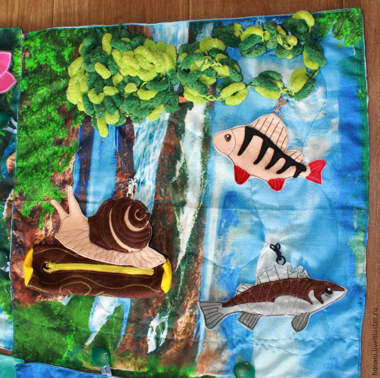 Шьем детский игровой и развивающий коврик «Подводный мир», фото № 28