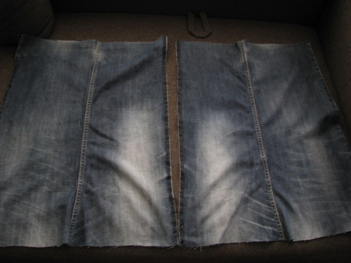 Хозяйственная сумка из джинсов, фото № 4