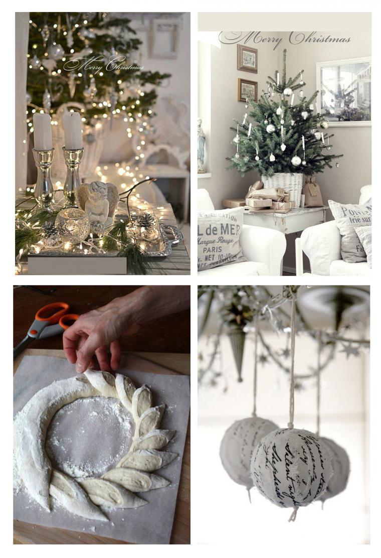 Белое Рождество: 50 сказочных идей для праздничного декора, фото № 7