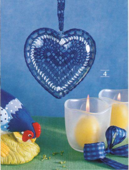 Вязанная любовь: множество идей для создания сердечек, фото № 57