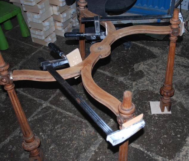 Реставрация стола: мастер-класс, фото № 36
