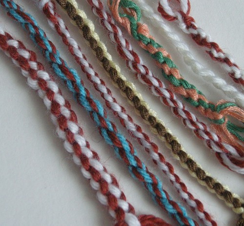 Плетение шнуров из ниток различными способами, фото № 15