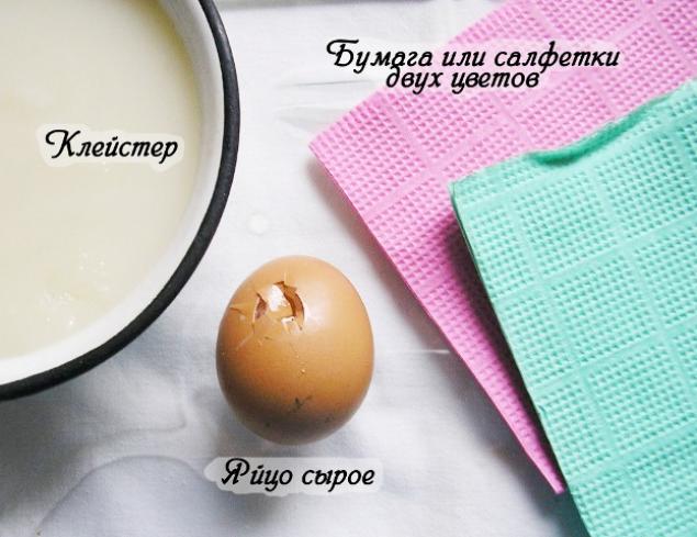 Яичные болванки в технике папье-маше из салфеток, фото № 1